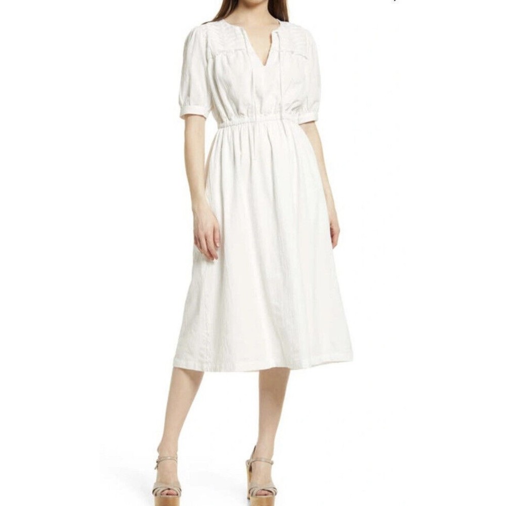 NWT Lost + Wander Wandering Free Maxi Dress Women's Size XS White - Picture 2 of 11